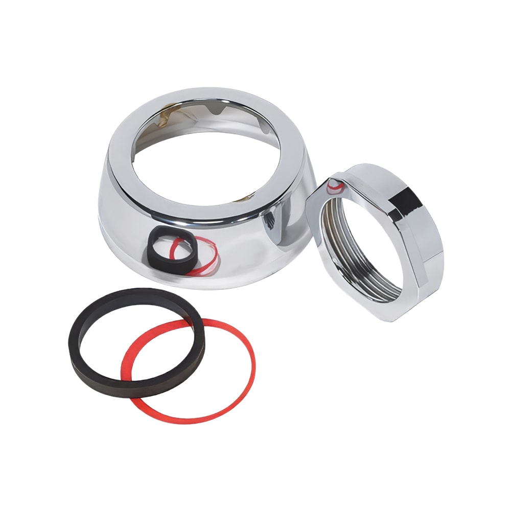 568-0306146 1 1/2" Spud Coupling Assembly w/ Flange, Slip Joint Gasket and Friction Ring - (...