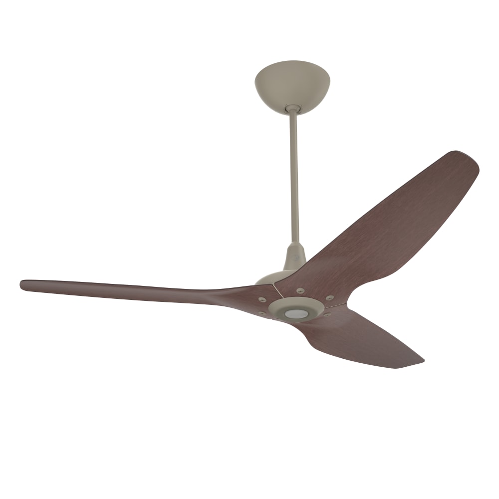 541-HK60UN20UPNKCO 60" Haiku Ceiling Fan Kit w/ 20" Downrod, Cocoa Bamboo/Nickel Motor