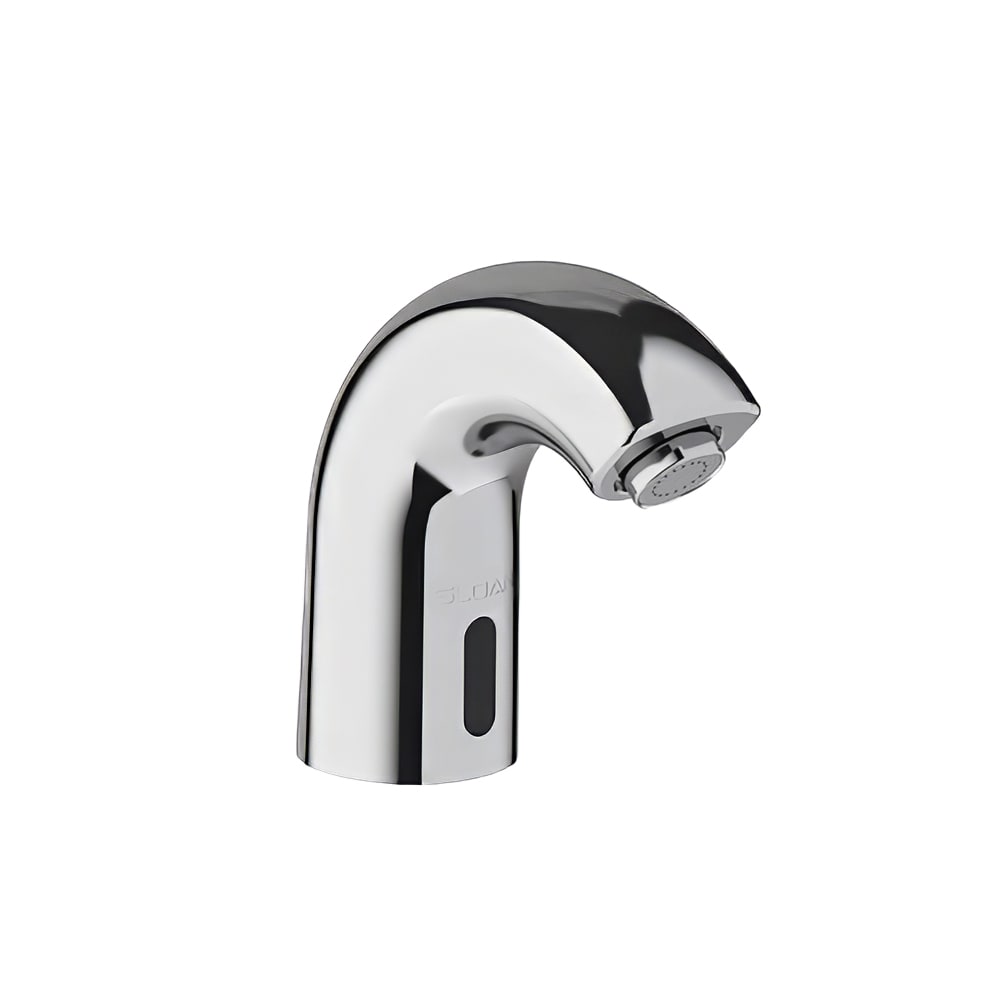 568-3362102 Deck Mount Electronic Faucet - Single Hole, Fixed Spout, Battery Operated