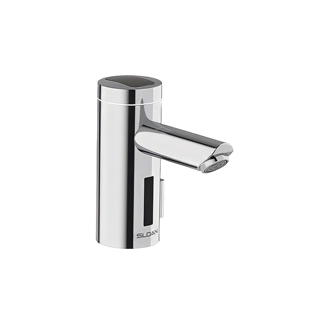 568-3335017 Deck Mount Electronic Faucet - Single Hole, Fixed Spout, Solar Powered