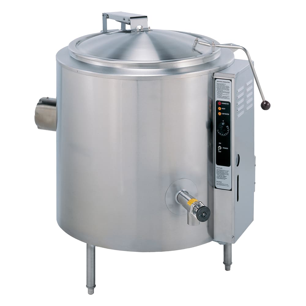 167-AHS40LP 40 gal Steam Kettle - Stationary, 2/3 Jacket, Liquid Propane