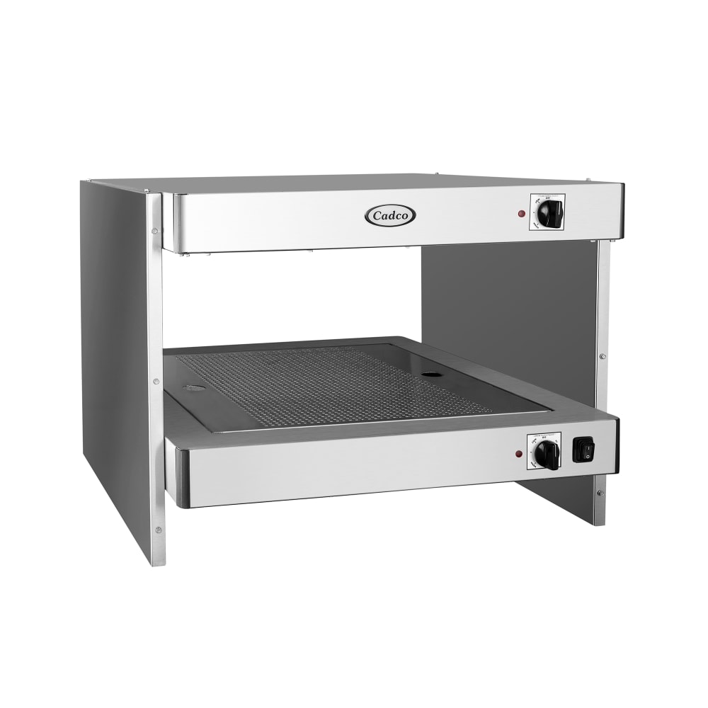 516-PGW5 Pass & Go Full Service Countertop Heated Display Shelf - (2) Shelves, 120v
