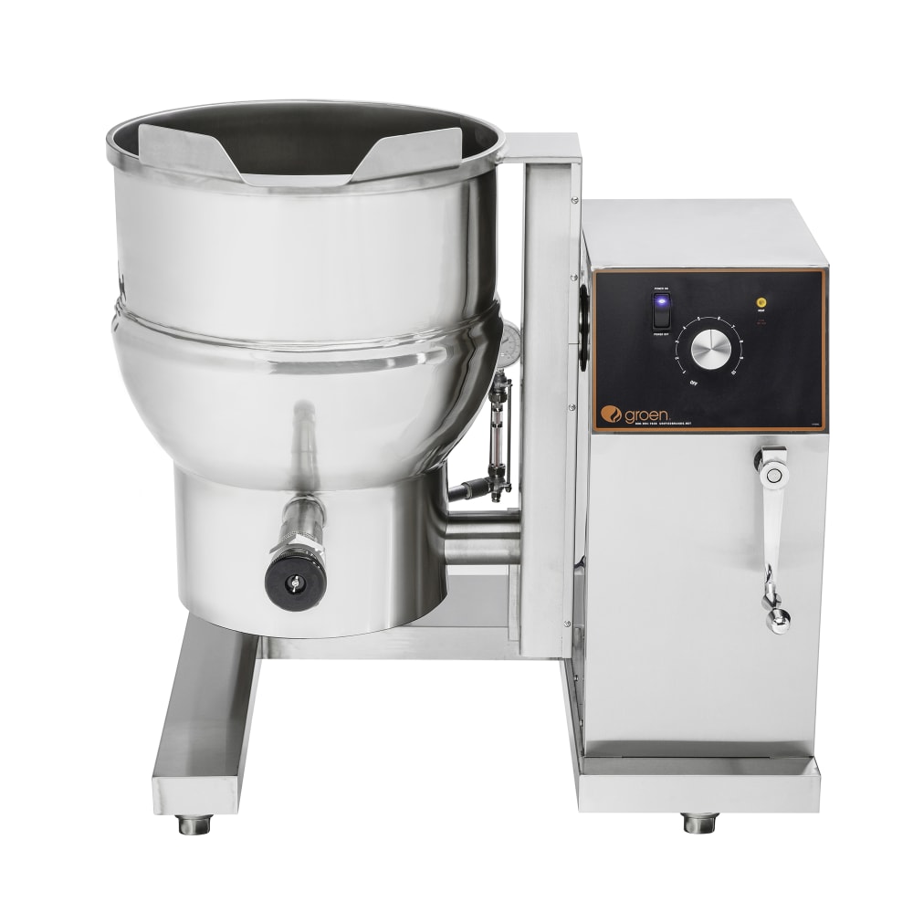 167-DEE420A2081 20 gal Steam Kettle - Manual Tilt, 2/3 Jacket, 208v/1ph