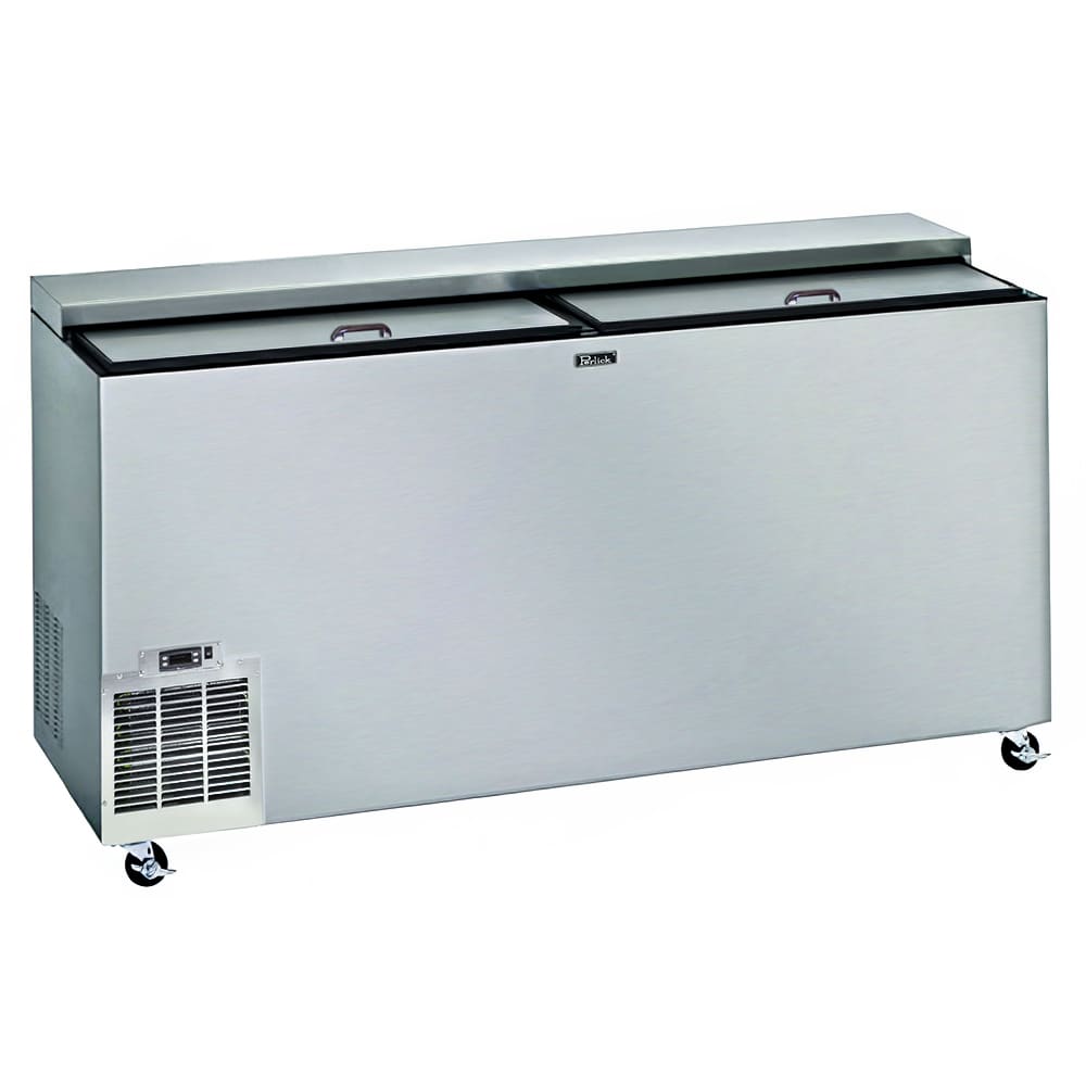 199-FR48RTSSSTK 2 Section Glass Chiller w/ 214 Mug Capacity, Stainless, 120v