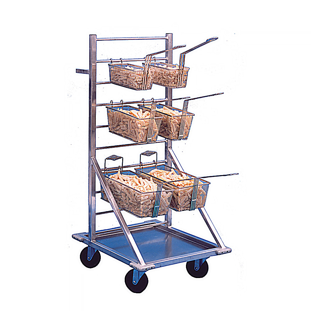 Winholt FFR27 25"W Fry Basket Rack, Aluminum