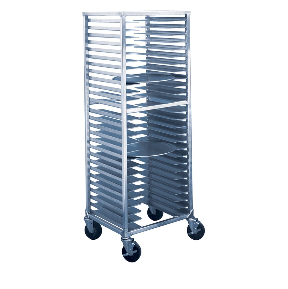 145-PPR26 22"W 26 Pizza Pan Rack w/ 2" Bottom Slides 