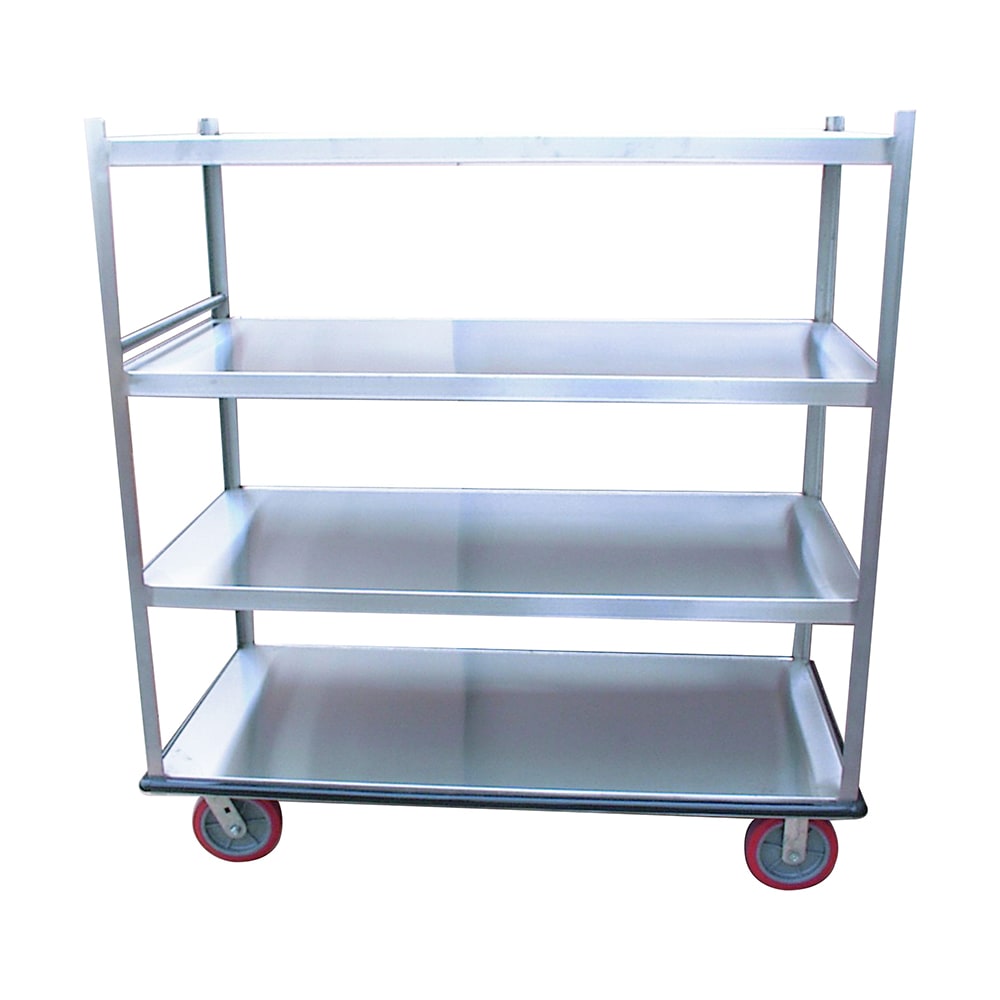 145-BNQT4 Queen Mary Banquet Cart- 4 Levels, Aluminum 