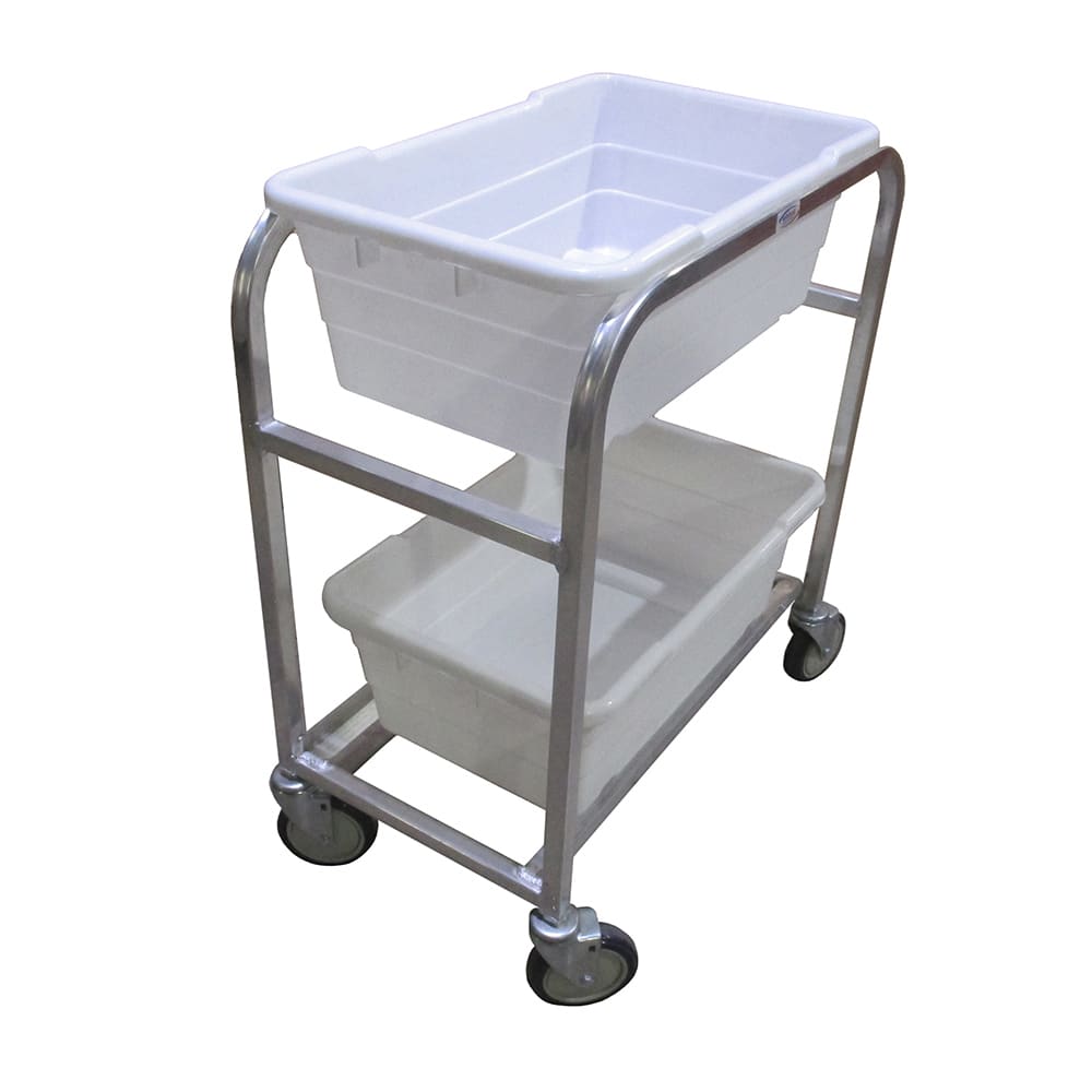 145-SSL2 Mobile Lug Cart w/ 2 Lug Capacity, Stainless Steel
