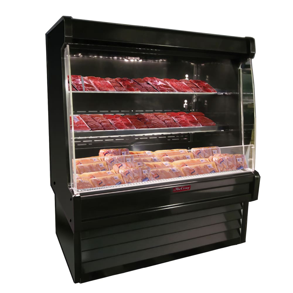367-SCOM35E4LBLED 51" Vertical Open Air Cooler w/ (3) Levels, 115v