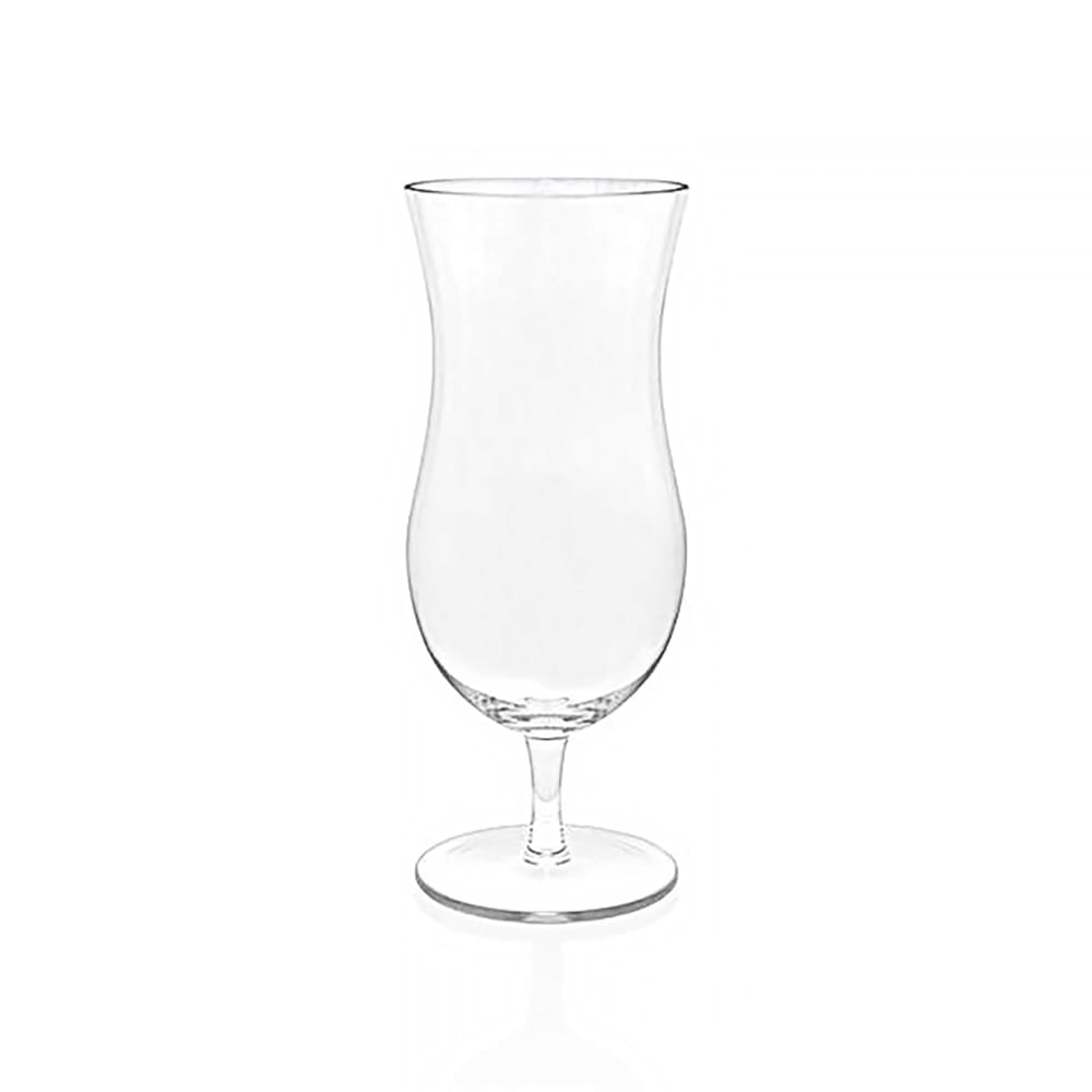 872-AHB006CLT23 15 oz Drinkwise® Hurricane Glass, Resin, Clear