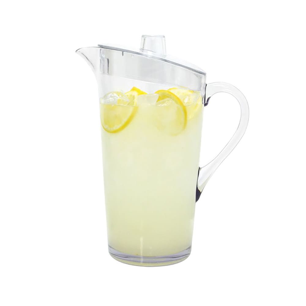 872-API001CLT22 96 oz Drinkwise® Pitcher - Resin, Clear