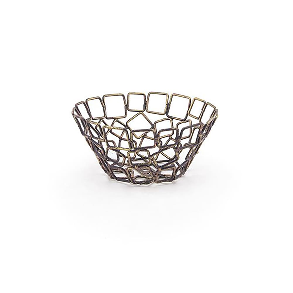872-BBK012GOI23 5 1/2" Round Wireware™ Basket - Iron, Copper