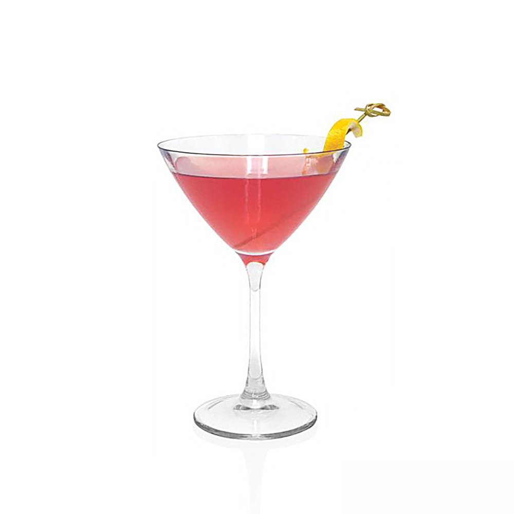 872-AMA007CLT23 10 oz Drinkwise® Martini Glass, Plastic, Clear