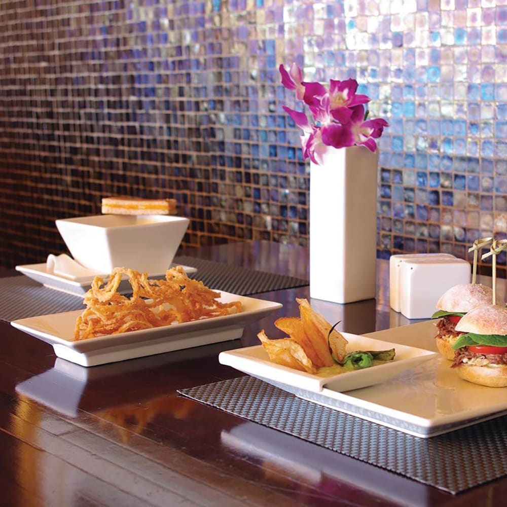 Front of the House Rectangular Kyoto™ Plate - 9 1/4" x 4 3/4 ...