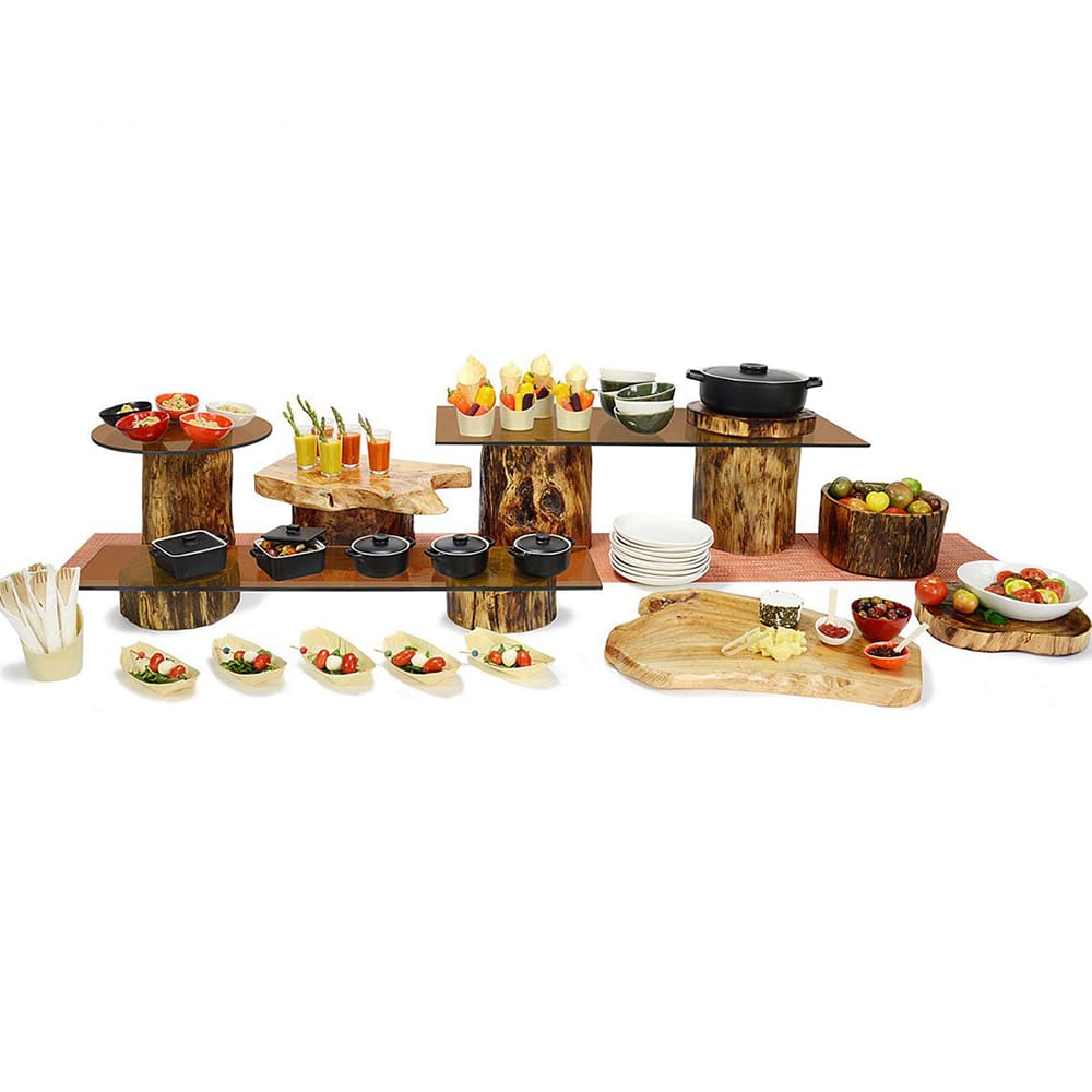 Front of the House 2 Piece Root® Display Riser Set - Wood (BRI008NAW28)