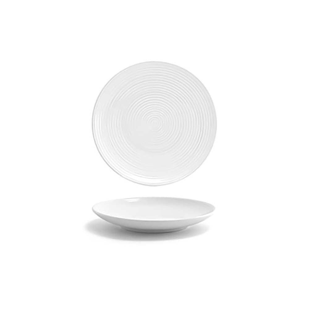 872-DAP069WHP23 5" Round Spiral® Plate - Porcelain, White