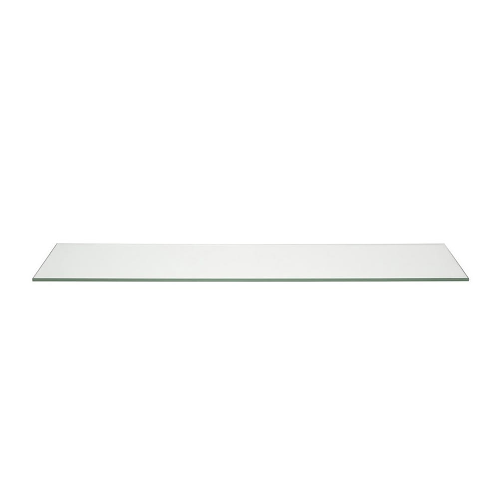 872-BHO055CLG20 Rectangular B³ Buffet Building Blocks® Buffet Board - 36" x 8", Glass