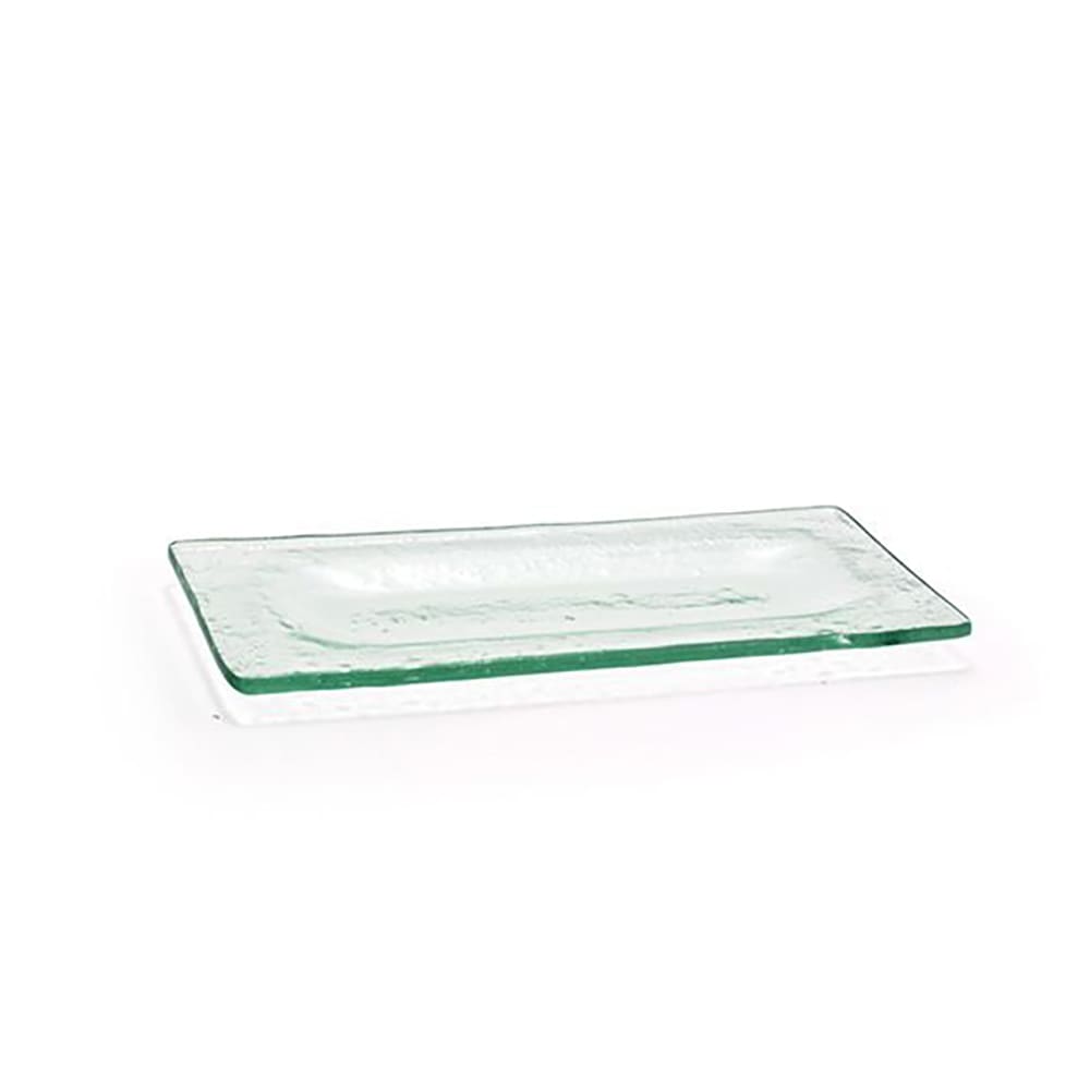 872-DAP004CLG23 Rectangular Arctic™ Dinner Plate - 8" x 4", Glass