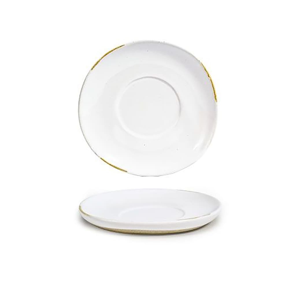872-DCS064WHP23 6" Round Artefact™ Saucer - Porcelain, White