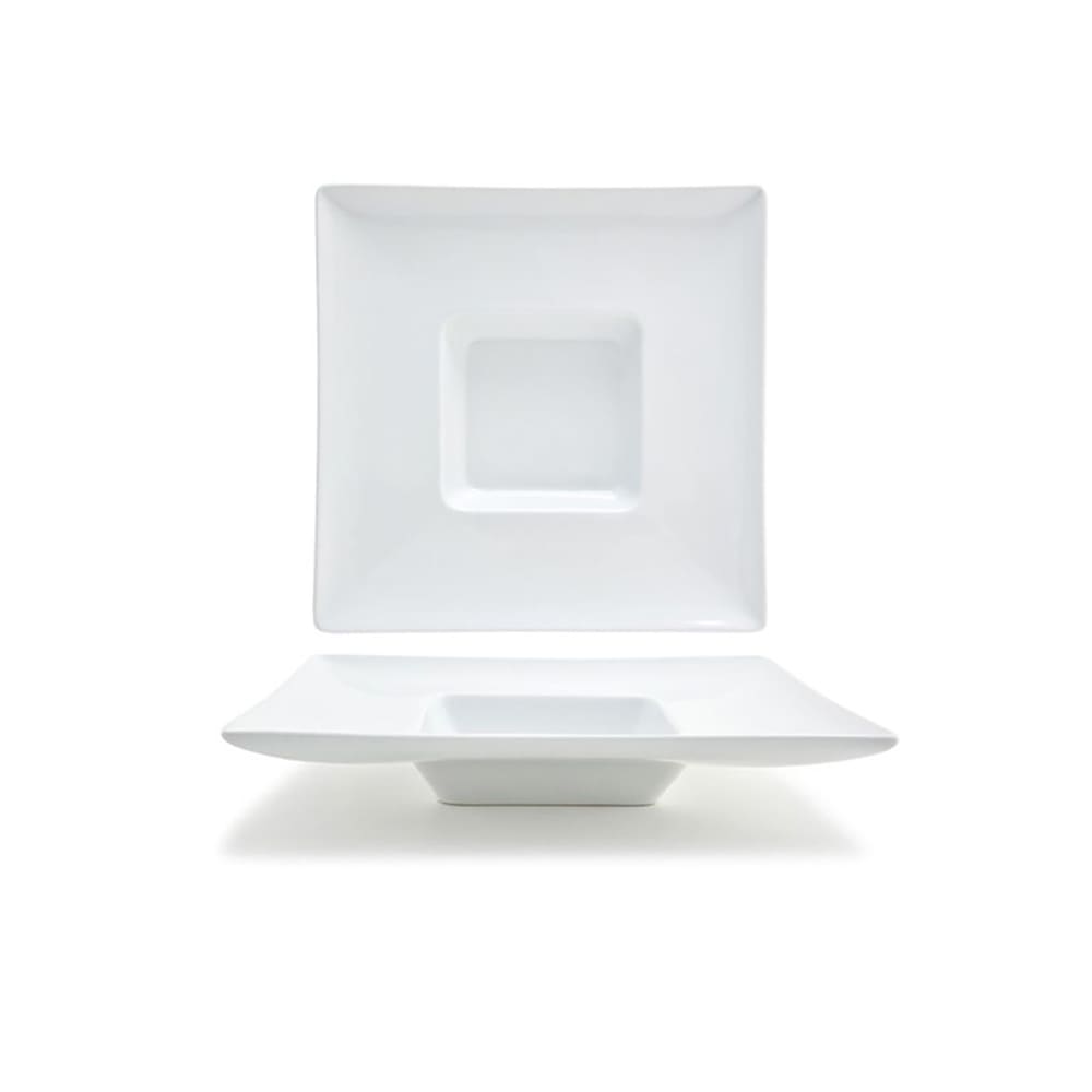 872-DBO093WHP22 8 oz Square Mod® Bowl - Porcelain, White