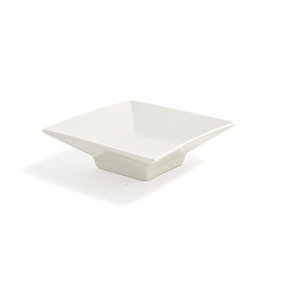 872-DSD032BEP22 4 oz Square Kyoto™ Dish - Porcelain, White