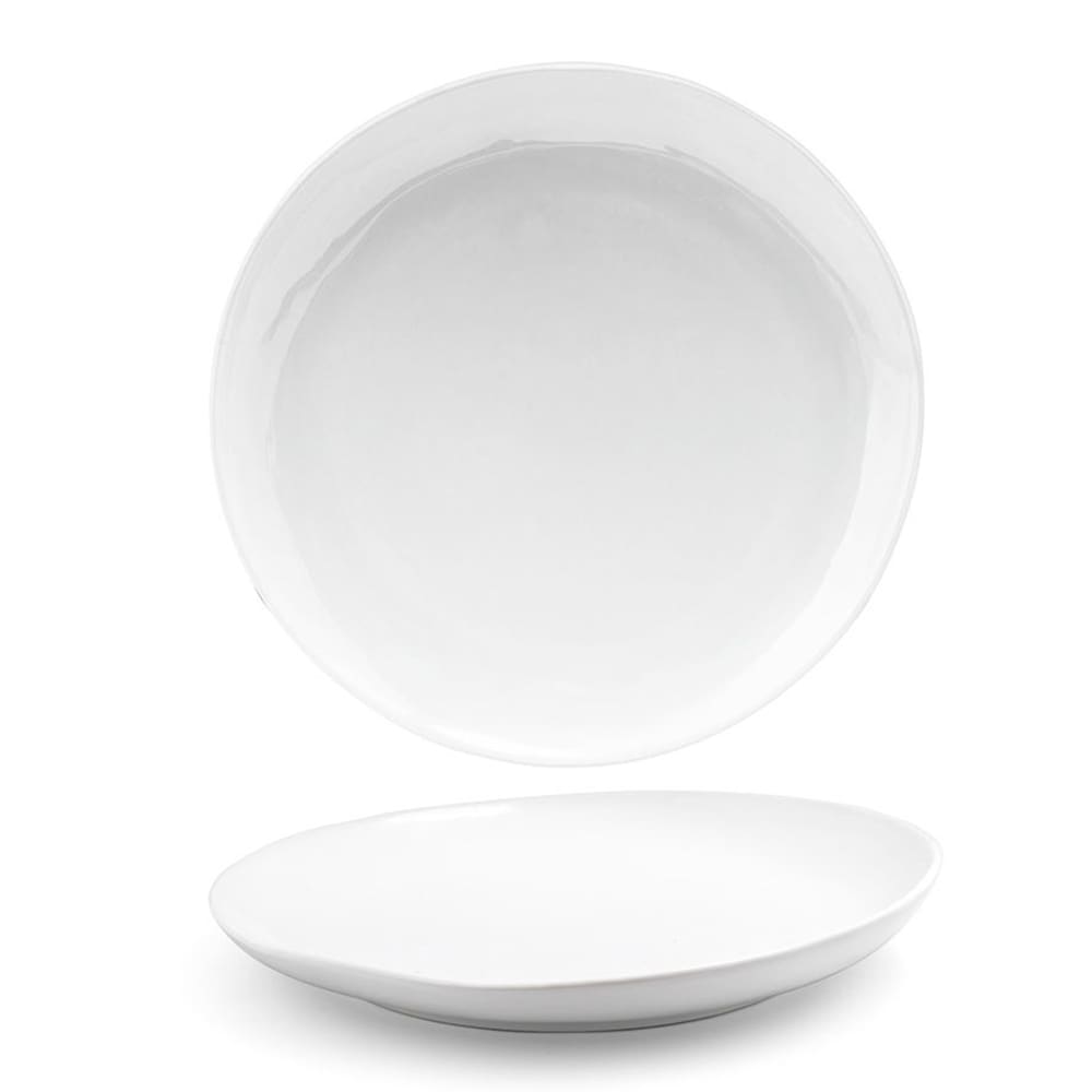 872-DOS029WHP22 11" Round Kiln® Plate - Porcelain, White