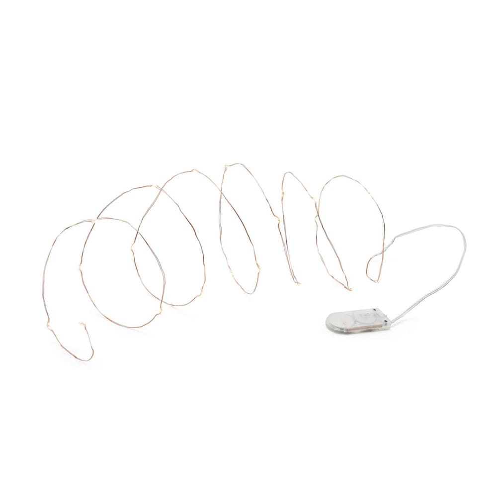872-BRI101COM28 8' String of Lights - Copper