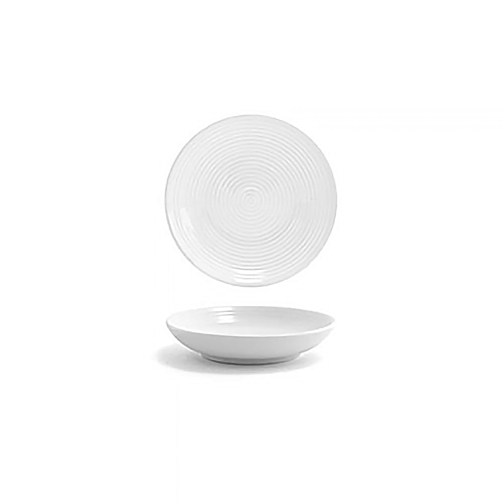872-DSD058WHP23 2 1/2 oz Round Spiral® Dish - Porcelain, White