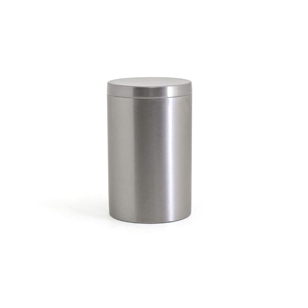 872-RJR024BSS23 10 oz Round Storage Jar - Stainless Steel