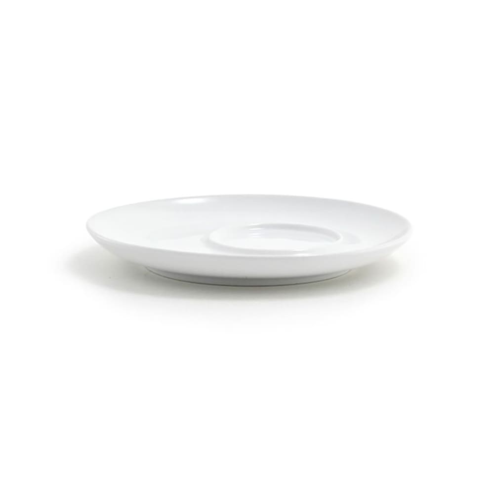872-DCS031WHP23 6" Round Mod® Saucer - Porcelain, White