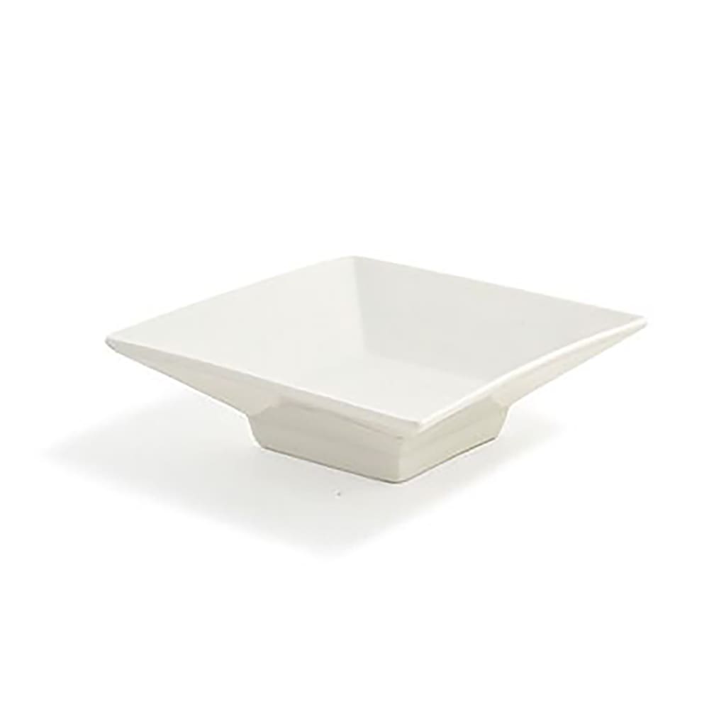 872-DSD024BEP13 1 oz Square Kyoto™ Dish - Porcelain, White