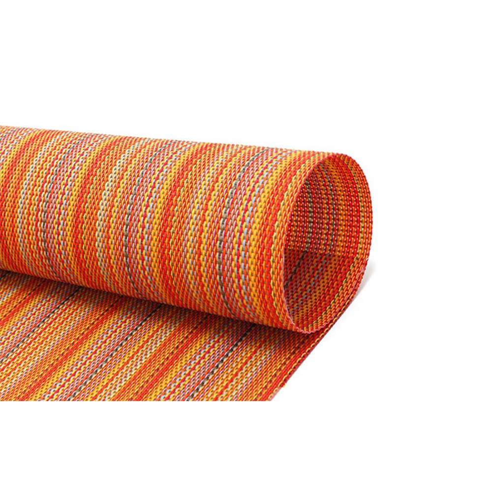 872-RTL020ORV83 Rectangular Oranges Placemat - 18 1/4" x 12", Woven Vinyl, Metroweave®
