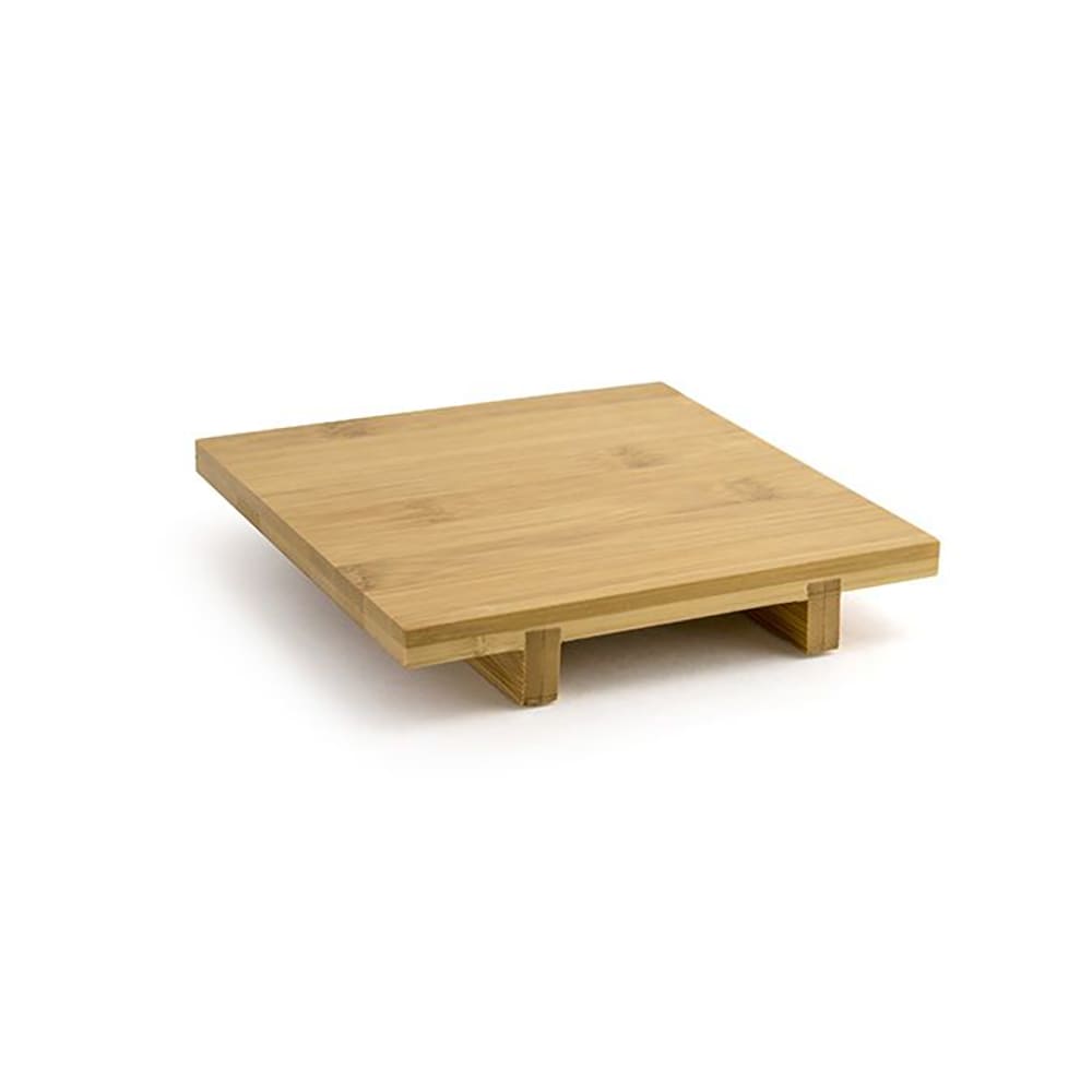 872-RTR008BBB12 6" Square Serving Tray - Bamboo
