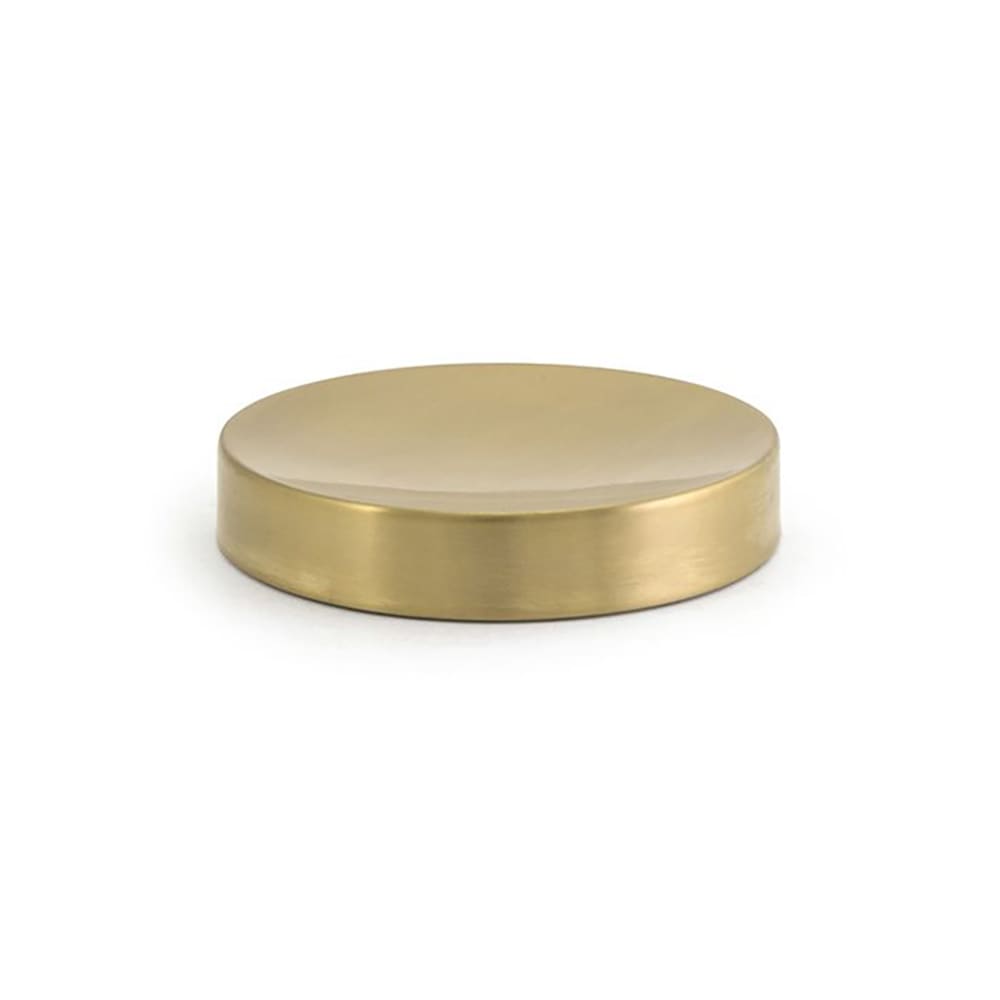 872-RSD012GOS13 4 1/4" Round Tokyo Dish - Stainless Steel, Matte Brass