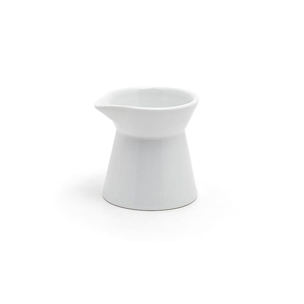 872-TCR013WHP23 3 oz Cinch Pourer - Porcelain, White
