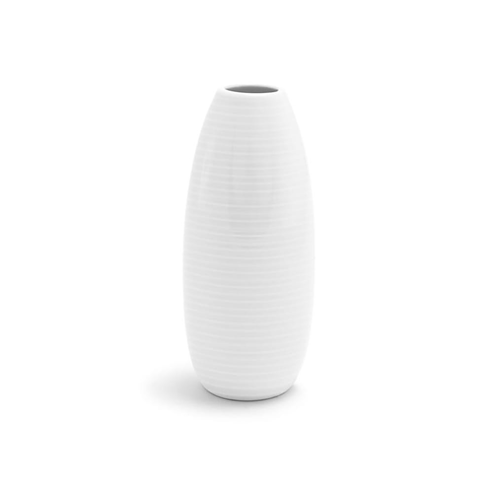 872-TVA002WHP22 2 1/4" Spiral® Bud Vase - Porcelain, White