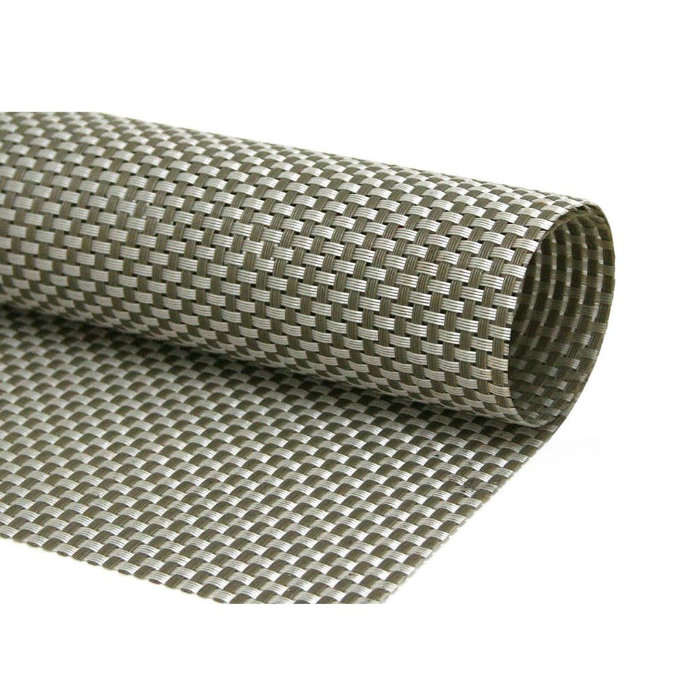 872-XPM068GRV83 Rectangular Sage Placemat - 14" x 11", Woven Vinyl, Metroweave®