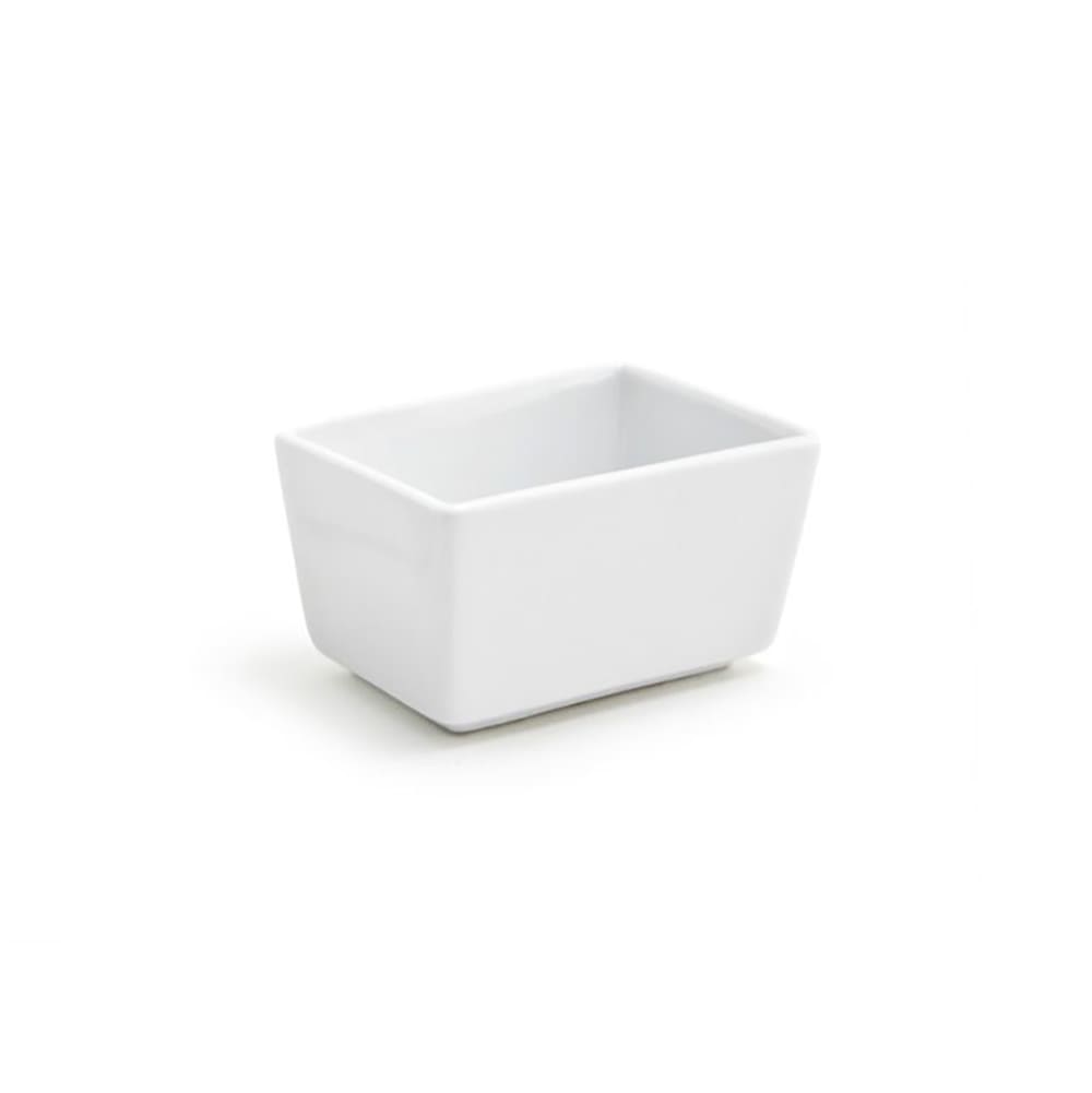872-TSH002WHP23 Rectangular Sugar Caddy - Porcelain, White