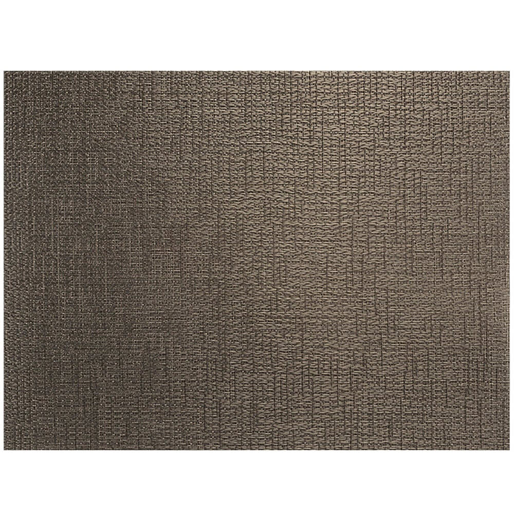 872-XPM134ESV83 Rectangular Cocoa Placemat - 16" x 12", Woven Vinyl, Metroweave®