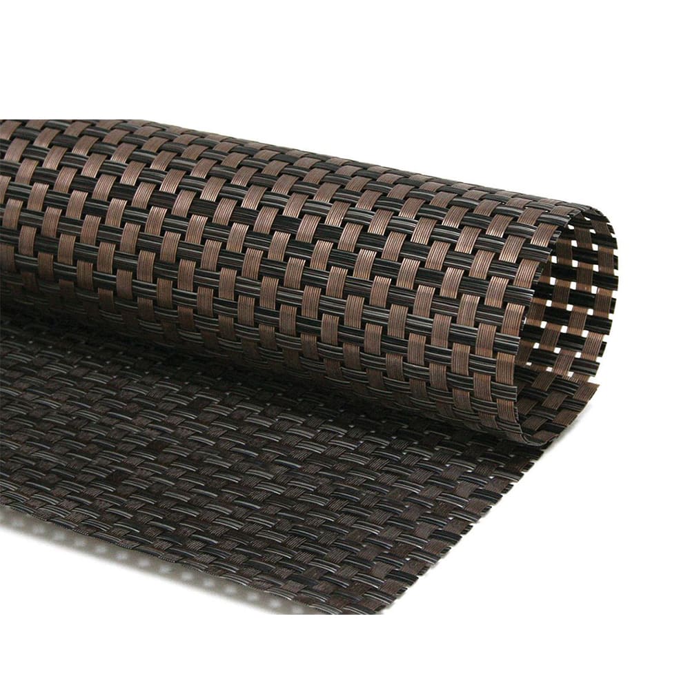 872-XPM055COV83 Rectangular Copper Placemat - 14" x 11", Woven Vinyl, Metroweave®