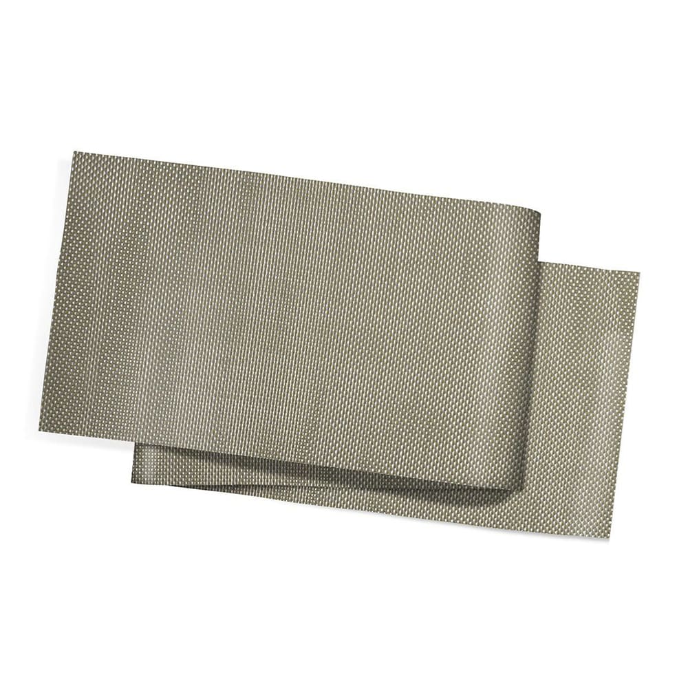 872-XRU007GRV80 Rectangular Sage Placemat Runner - 72" x 14", Woven Vinyl, Metroweave®