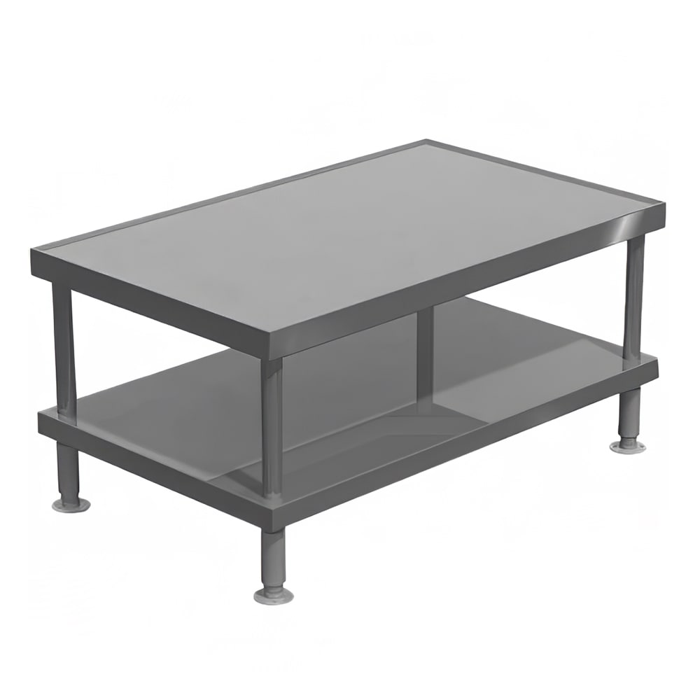 207-STANDFVCCB36 37" x 23" Stationary Equipment Stand for VCCB36 - Undershelf, Stainles...