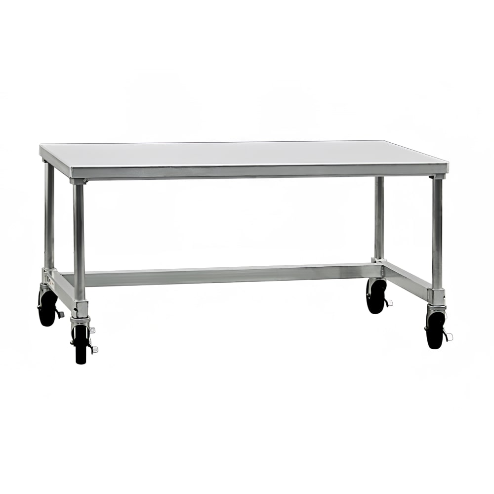 New Age 12460GSC 60" x 24" Mobile Equipment Stand for General Use, Open Base