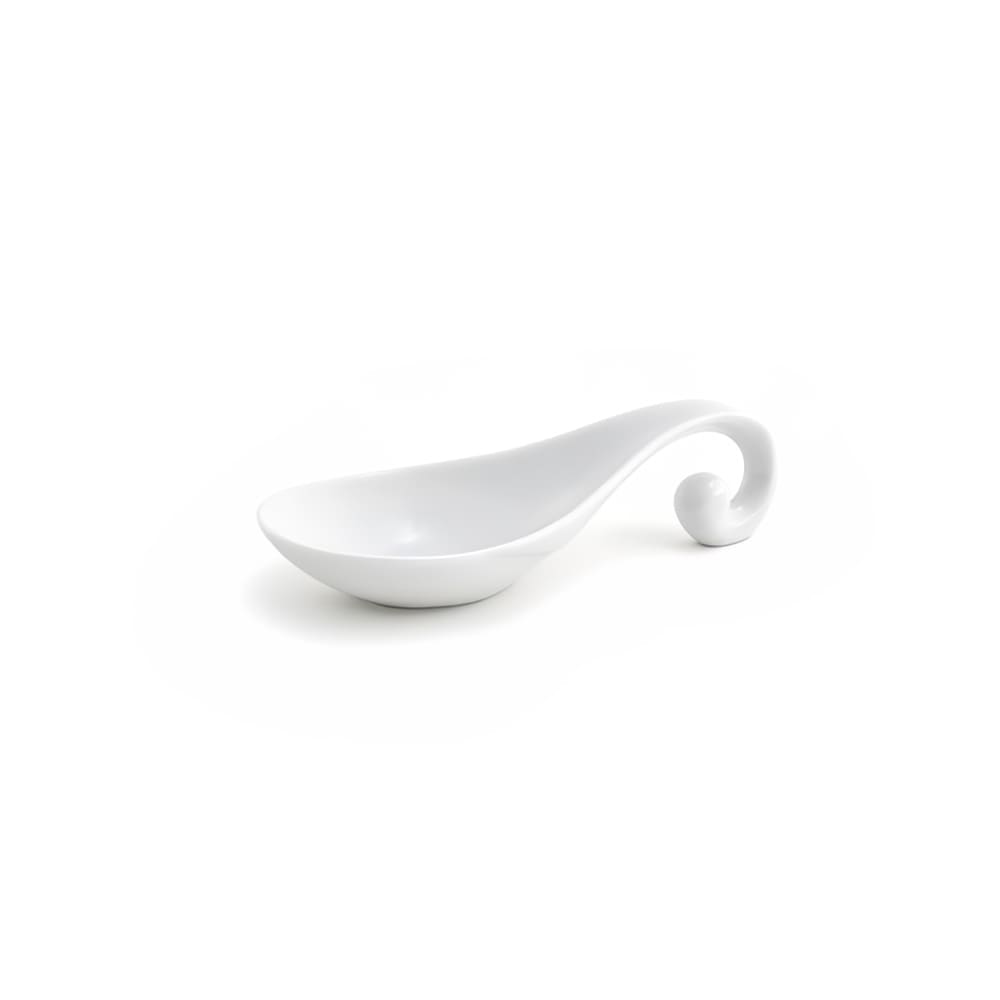 872-FSP008WHP23 4 1/2" Spoon - Porcelain, White