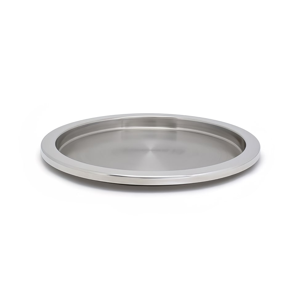 872-RRT011BSS21 14" Round Serving Tray - Stainless Steel, Silver