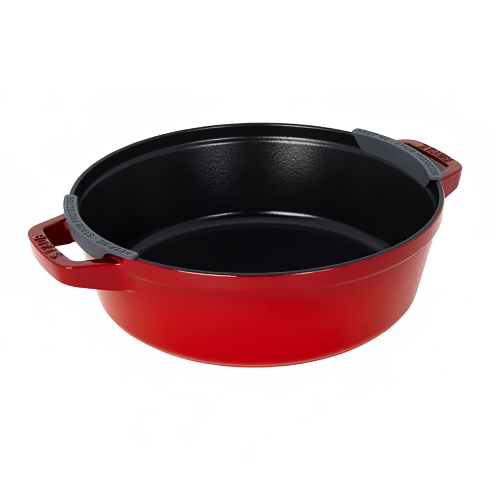 Staub 4-qt Universal Deluxe Pan with Glass Lid 