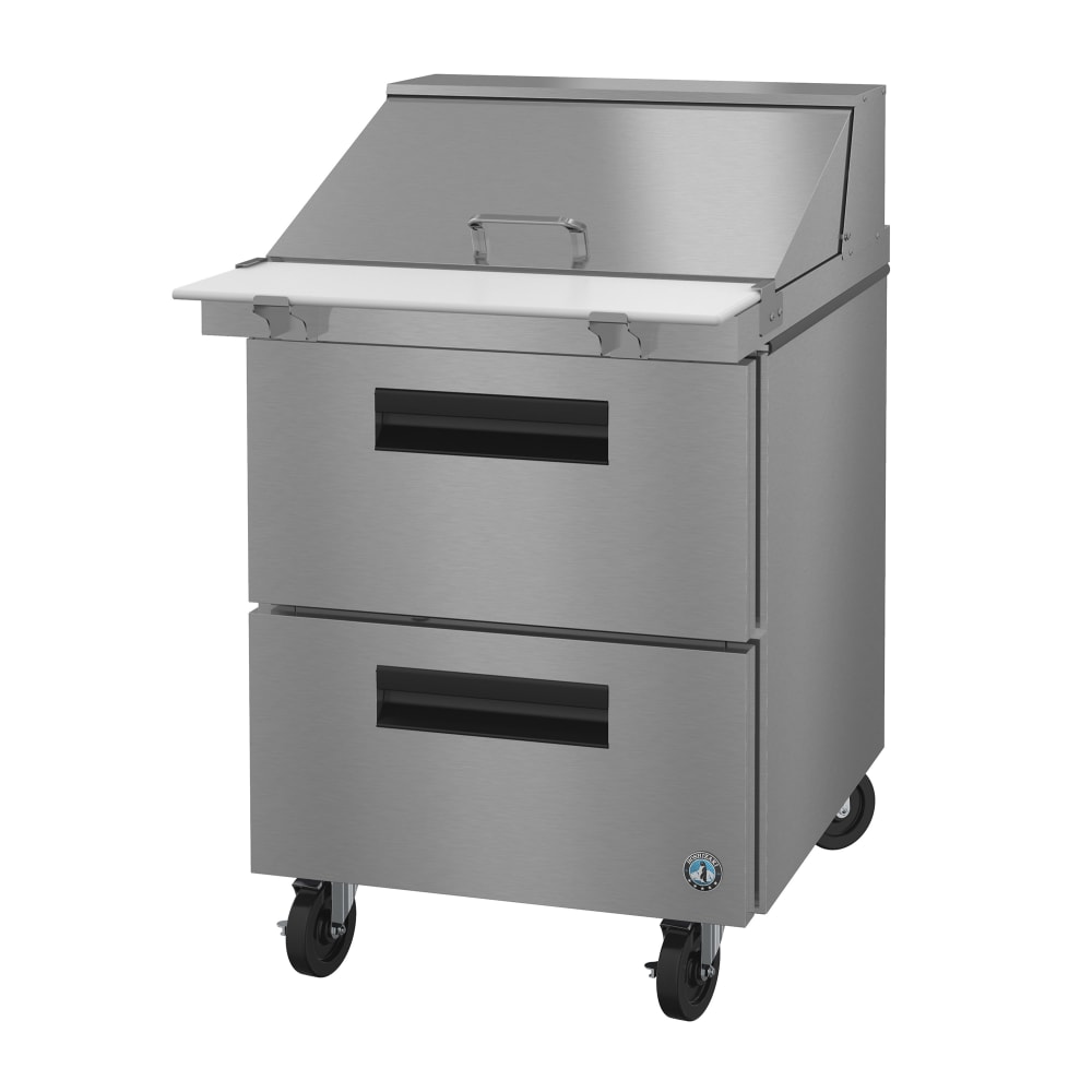 440-SR27B12MD2 27" Steelheart Mega Top Sandwich/Salad Prep Table w/ Refrigerated Base, 115v
