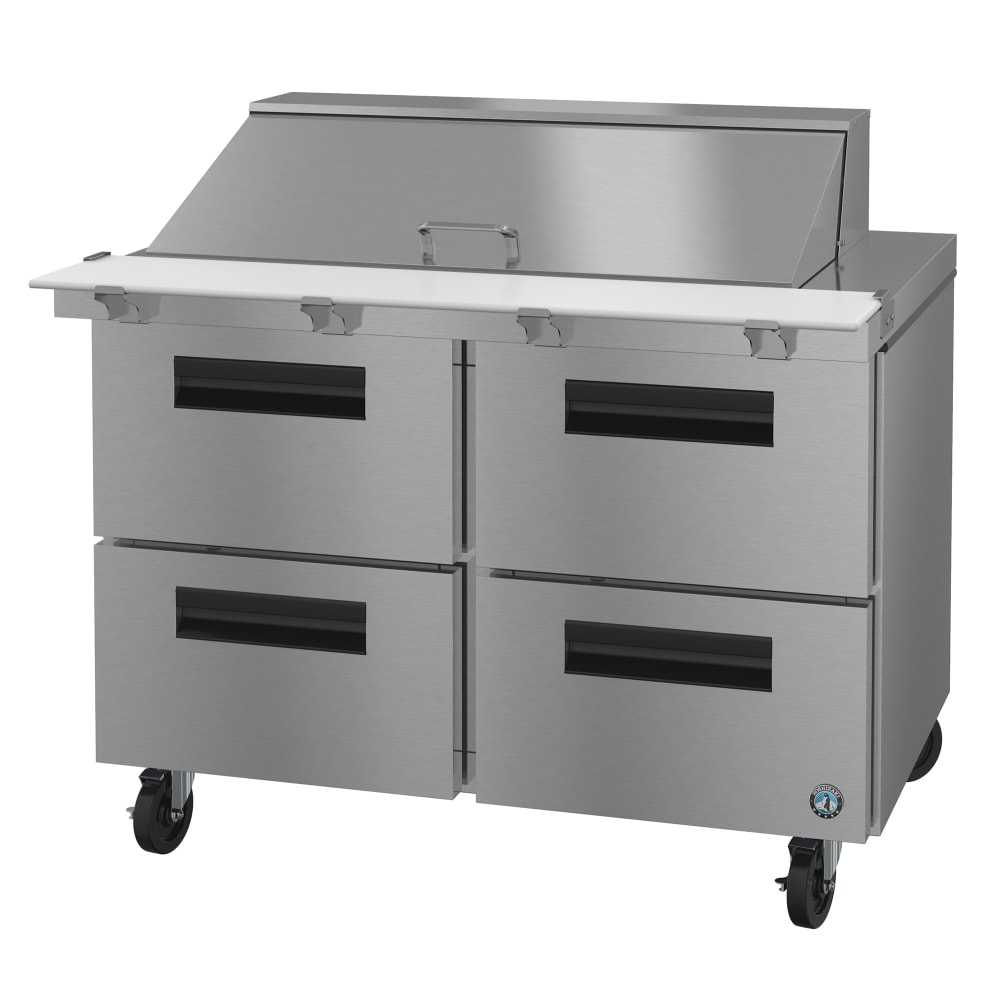 440-SR48B18MD4 48" Steelheart Mega Top Sandwich/Salad Prep Table w/ Refrigerated Base, 115v