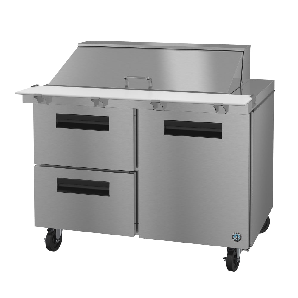 440-SR48B18MD2 48" Steelheart Mega Top Sandwich/Salad Prep Table w/ Refrigerated Base, 115v