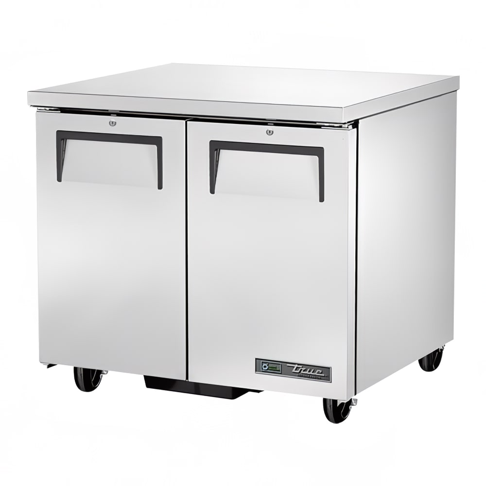 598-TUC36 36 3/8" W Undercounter Refrigerator w/ (2) Sections & (2) Doors, 115v